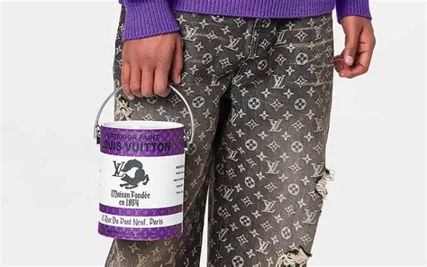 louis vuitton paint can bags.